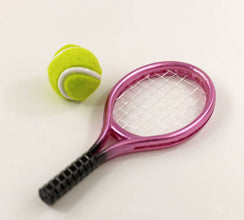 Diy Pendant Mini Tennis Racket Toy