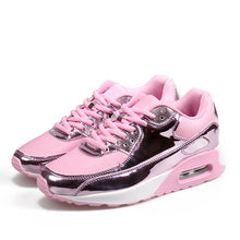 Couple air cushion running shoes