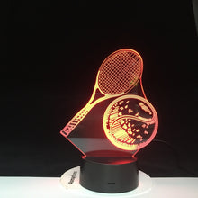 Tennis 3D Night Light