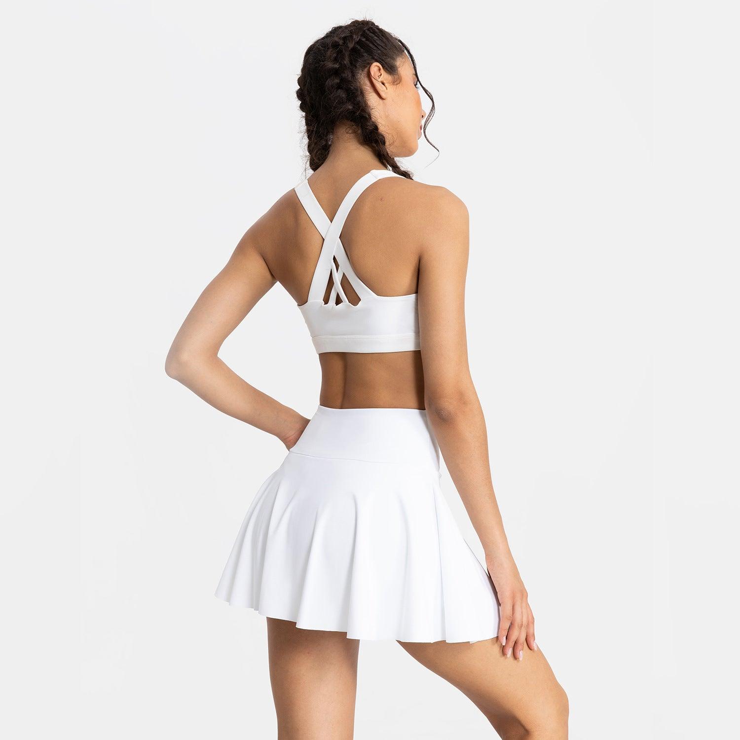 Fitness Tennis Anti-slip Pocket Sports Skirt