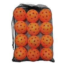 74mm40 Hole 26g Plastic Pickleball Weifu Holed Balls Pickleball Black Net Pocket Suit 12 PCs