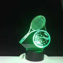 Tennis 3D Night Light