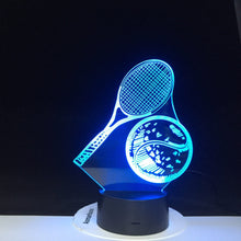 Tennis 3D Night Light