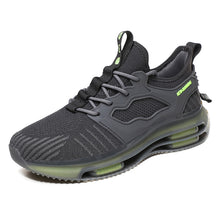 Double air cushion travel shoes