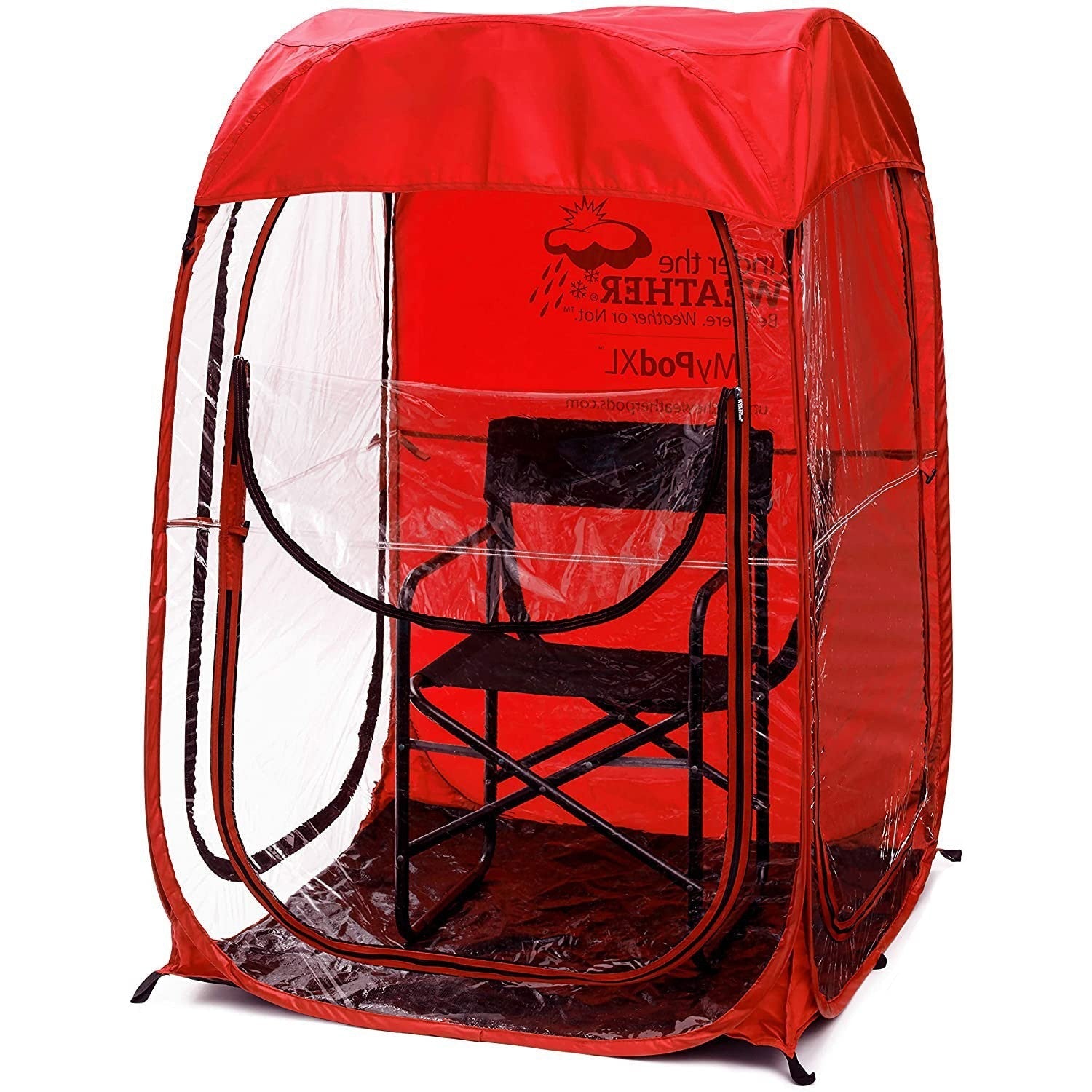 PKL POD - 1-2 Person Pop-Up Sports Tent – All-Weather Shelter for Rain, Wind & Sun