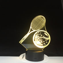 Tennis 3D Night Light