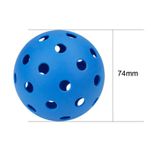 74mm40 Hole 26g Plastic Pickleball Weifu Holed Balls Pickleball Black Net Pocket Suit 12 PCs