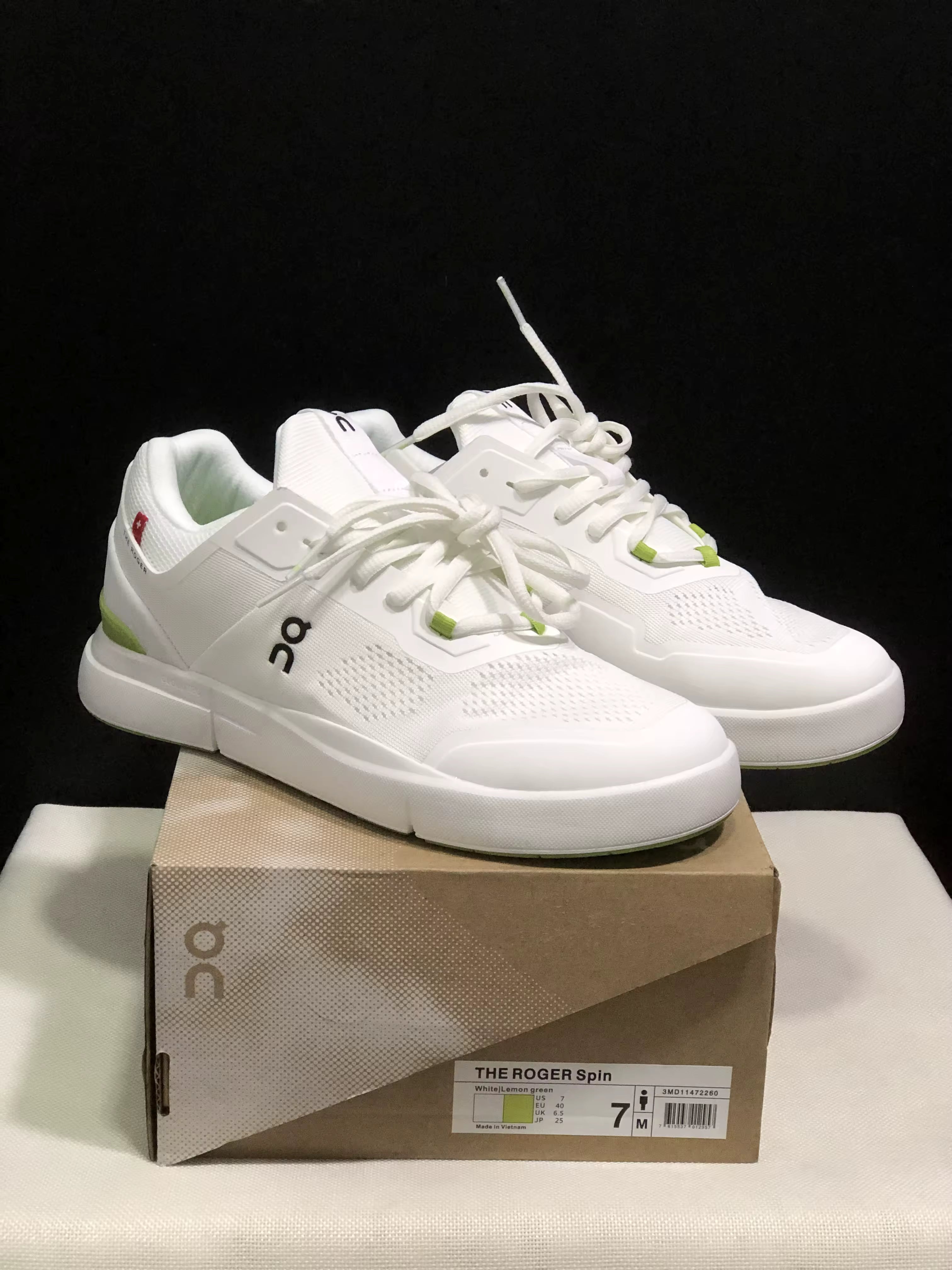 Cloud 5 Roger Casual Classic Leather Shoes w/ Mesh Top image 4