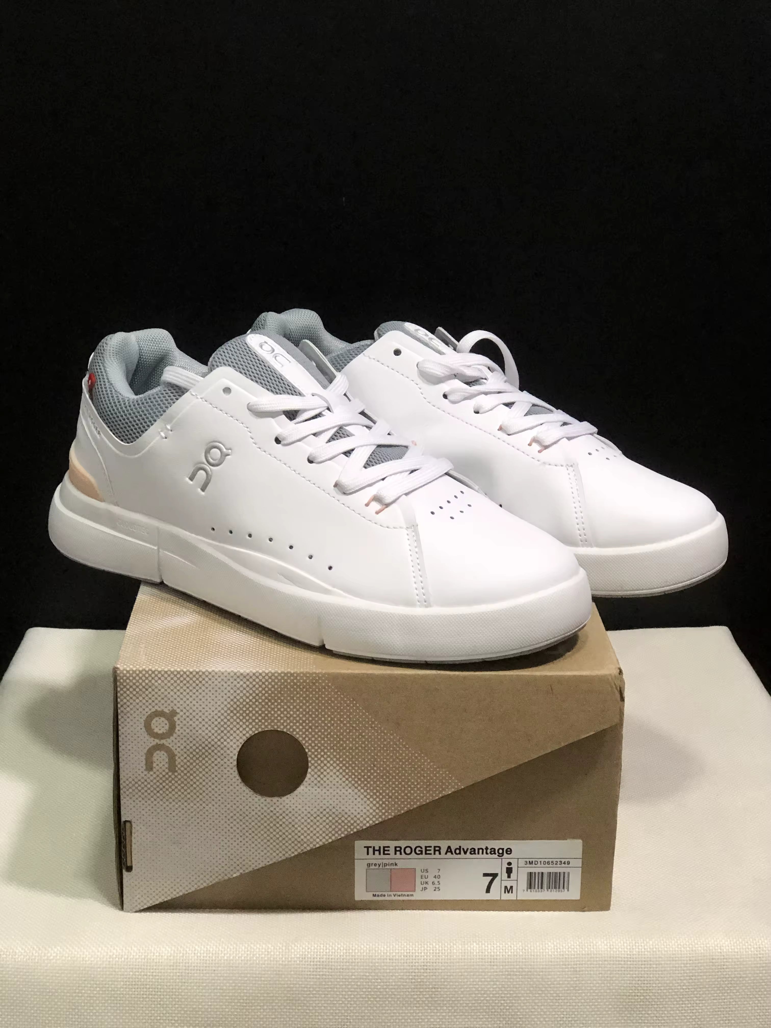 Cloud 5 Roger Casual Classic Leather Shoes w/ Mesh Top image 5