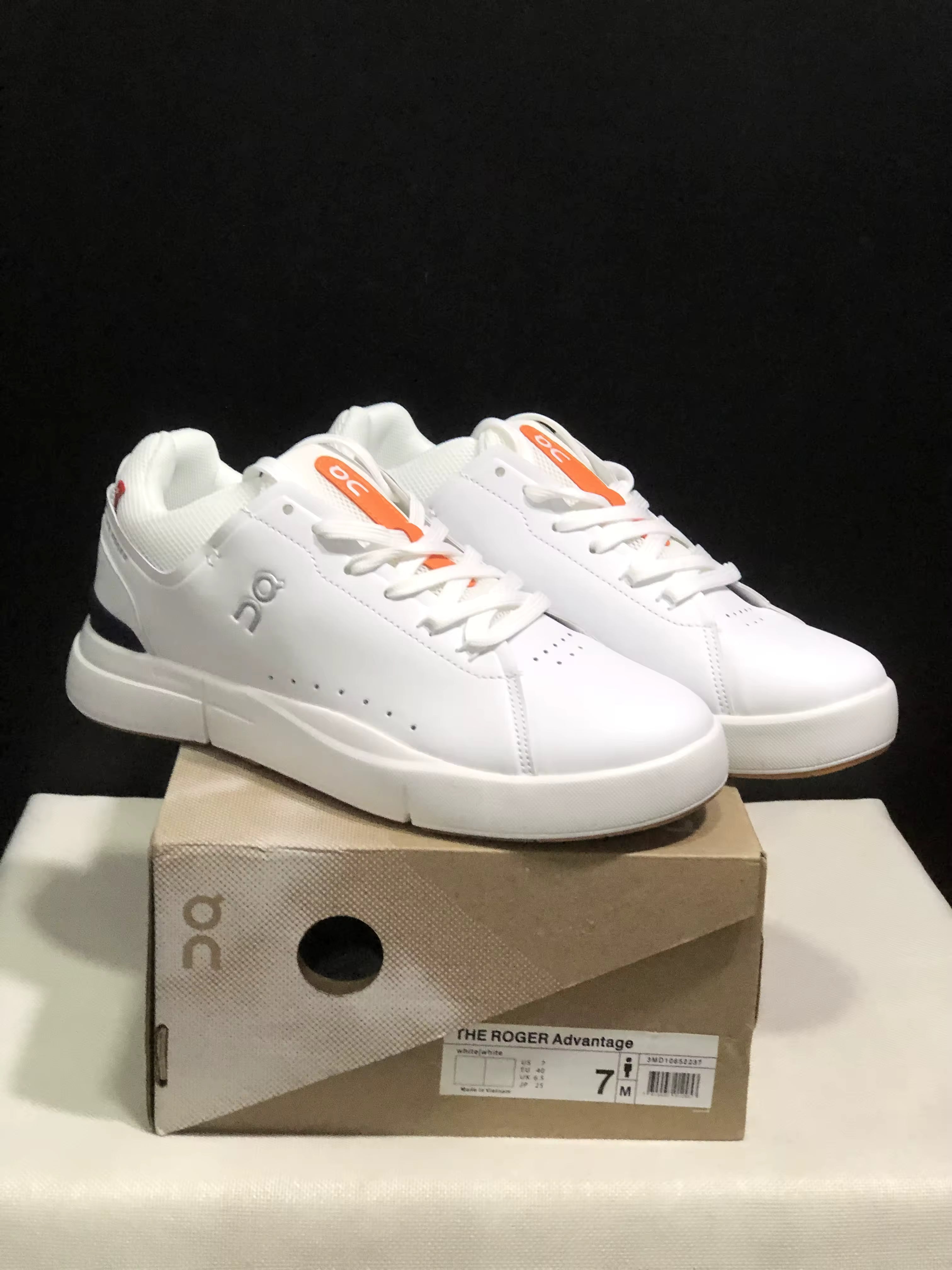 Cloud 5 Roger Casual Classic Leather Shoes w/ Mesh Top image 8
