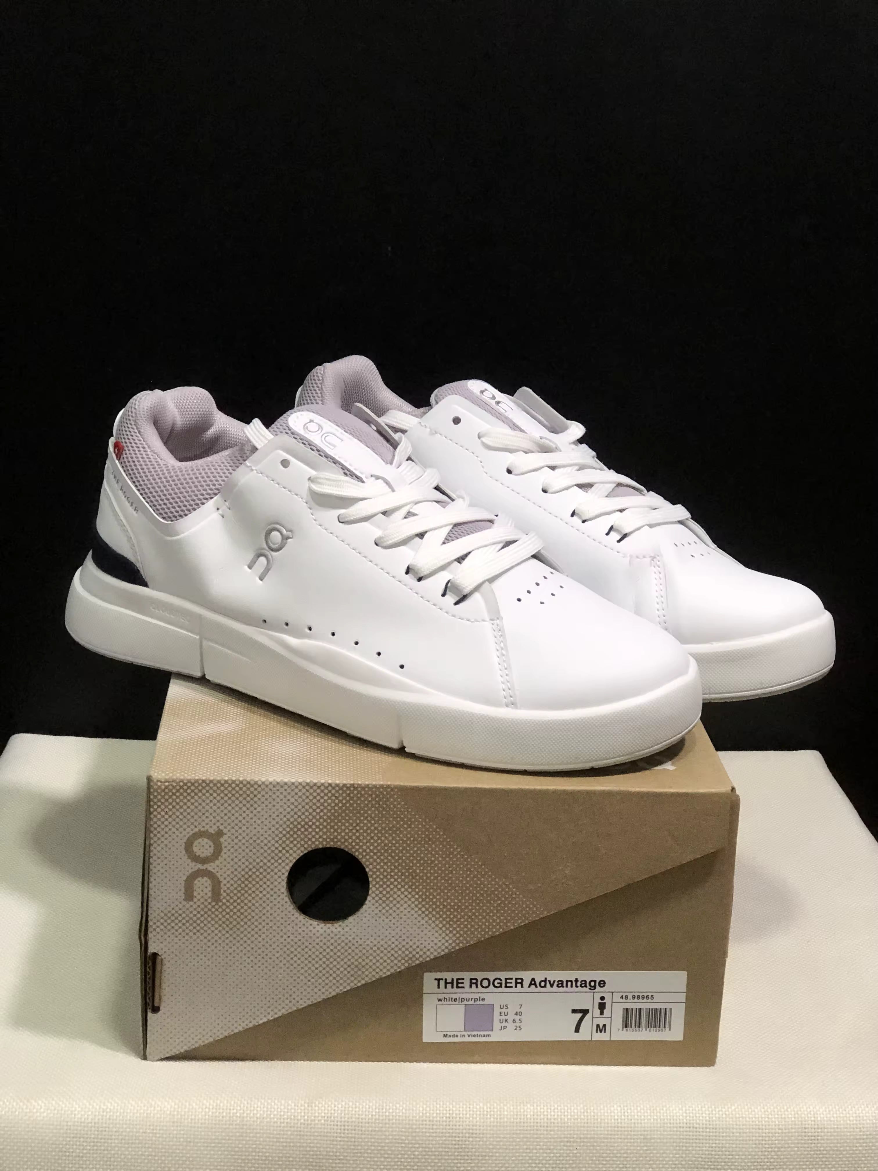 Cloud 5 Roger Casual Classic Leather Shoes w/ Mesh Top image 9