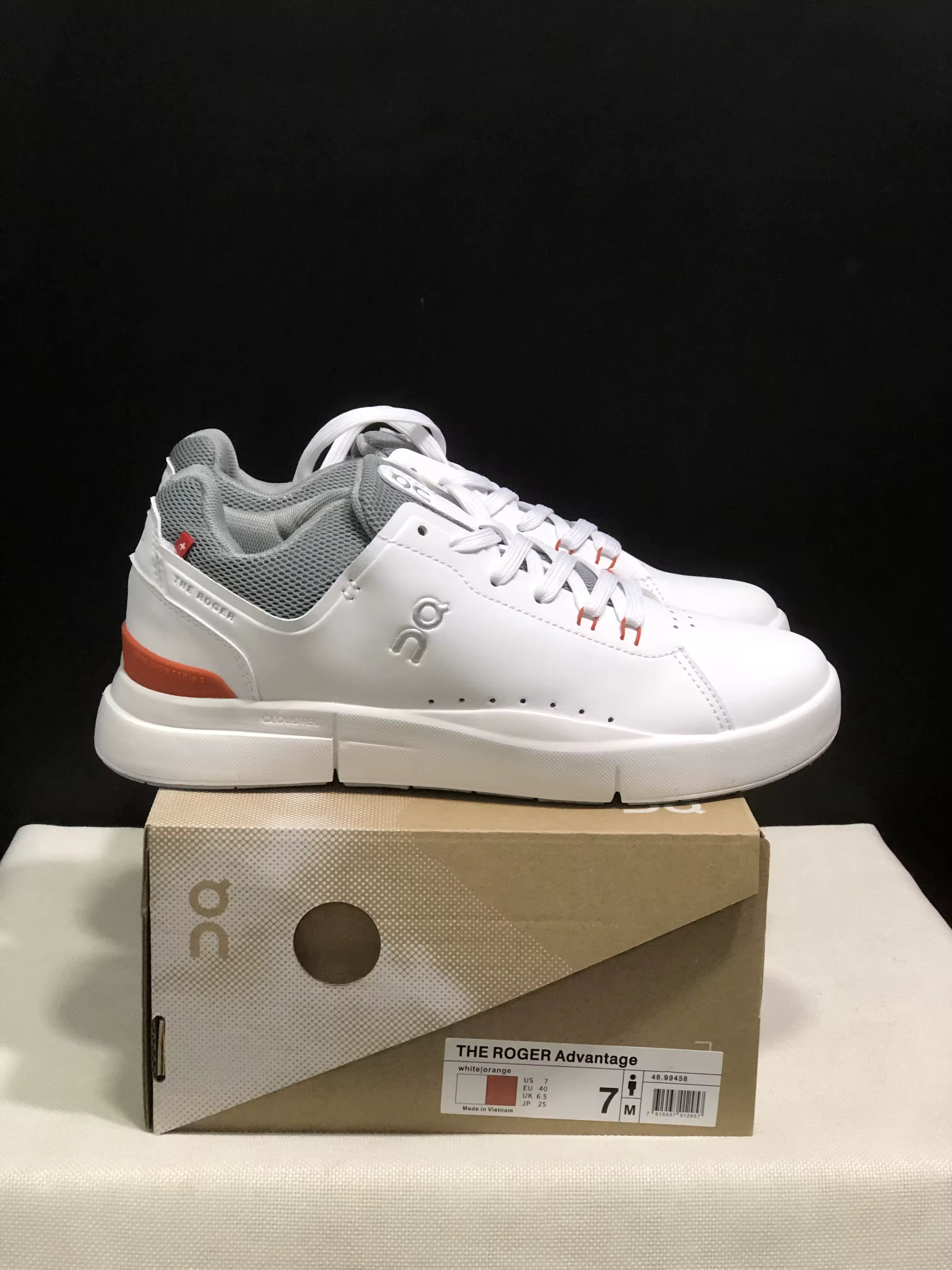 Cloud 5 Roger Casual Classic Leather Shoes w/ Mesh Top image 10