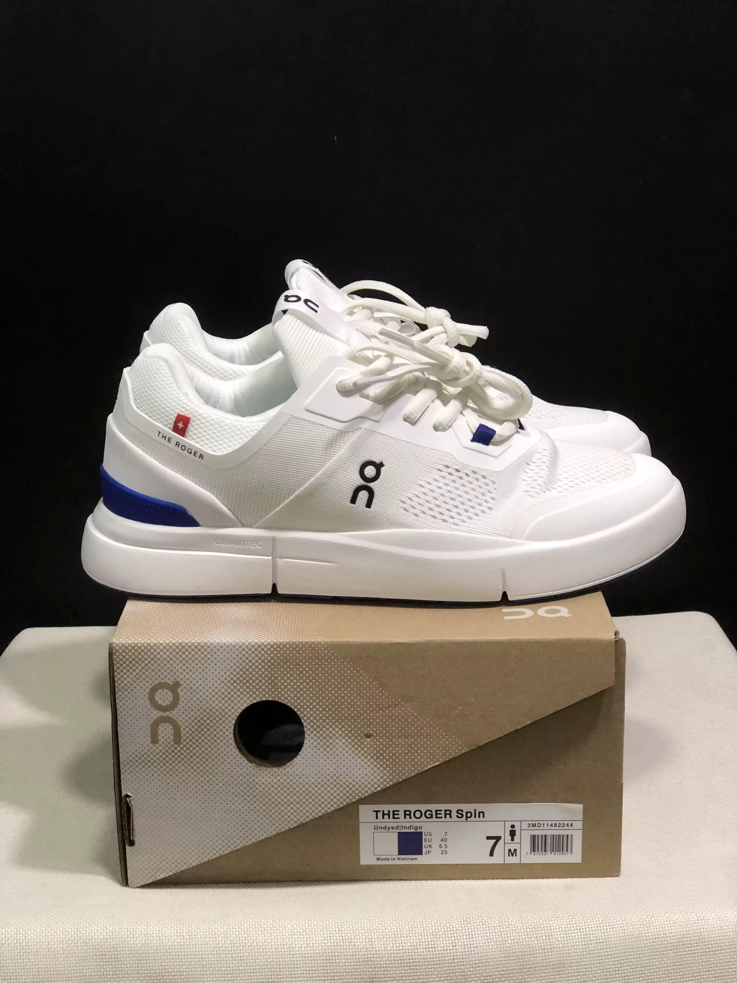 Cloud 5 Roger Casual Classic Leather Shoes w/ Mesh Top image 11