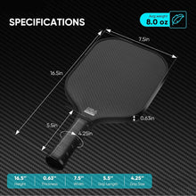 3K Full Carbon Fiber Graphite Carbon Honeycomb Beach Racket