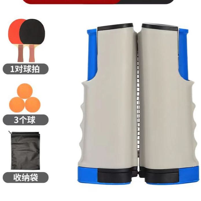 Portable Table Tennis Net | Use On ANY Table | Suitable Indoors or Outside - PKL Sportz