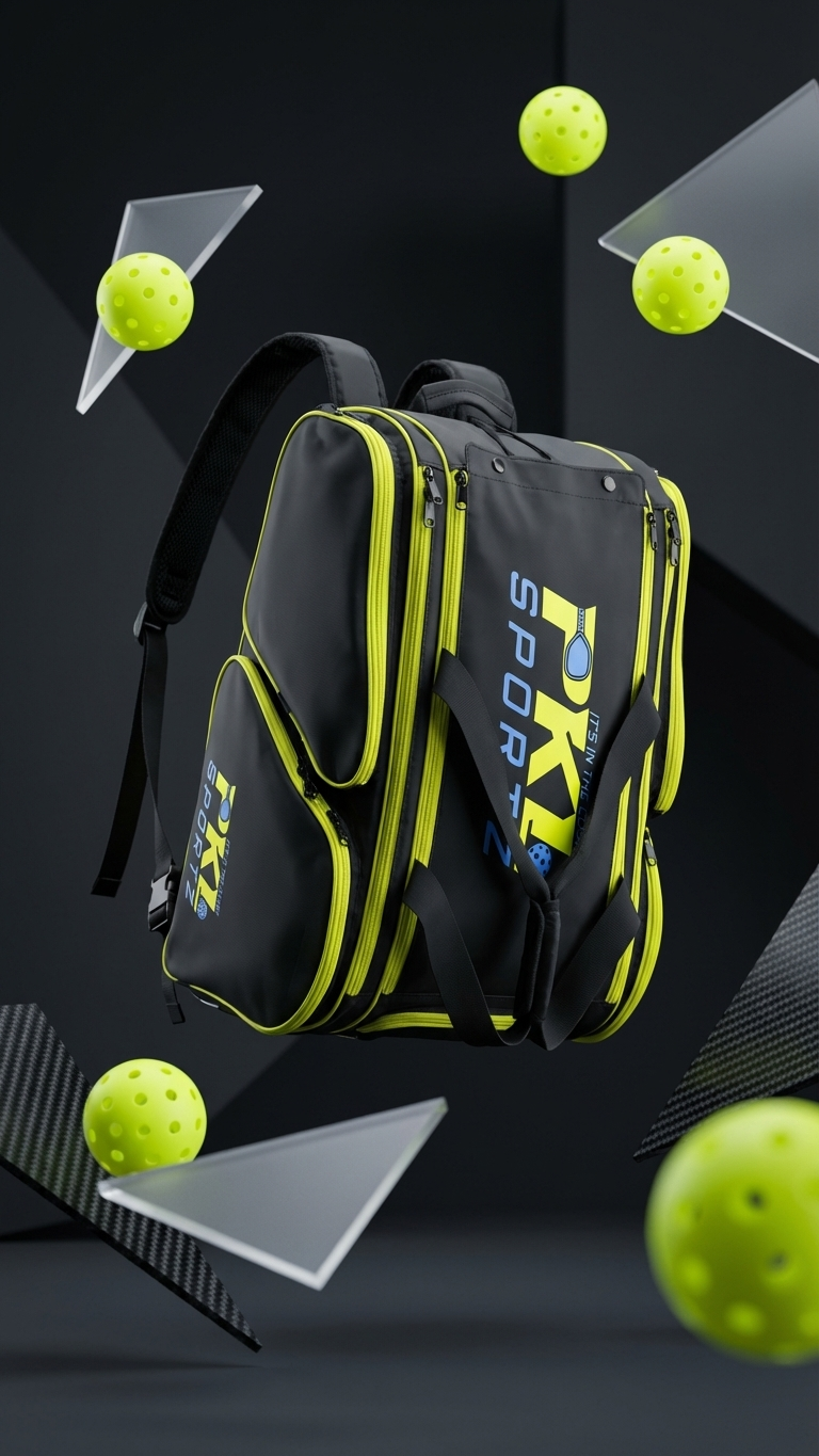 PKL Pro Pickleball Bag | Large Capacity & Durable Design image 3